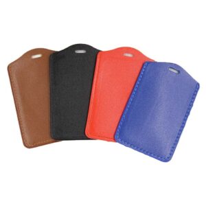 Buy Custom PU ID Card Holder (PU01A) | Custom Lanyards Supplier Singapore