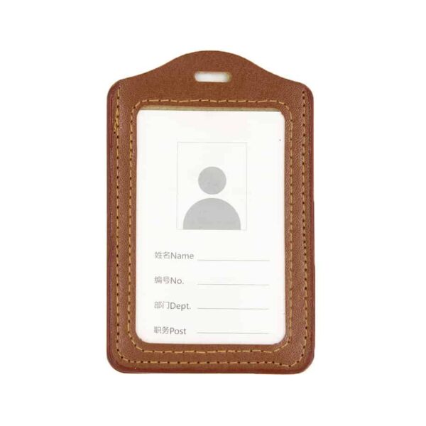 Buy Custom PU ID Card Holder (PU01A) | Custom Lanyards Supplier Singapore