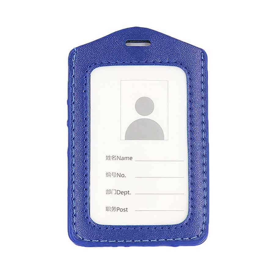 Buy Custom PU ID Card Holder (PU01A) | Custom Lanyards Supplier Singapore