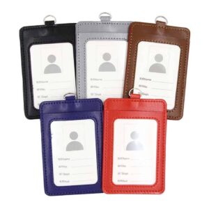 Buy Custom PU ID Card Holder (PU01B) | Custom Lanyards Supplier Singapore