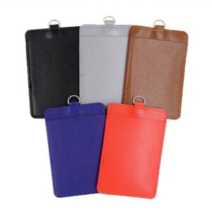 Buy Custom PU ID Card Holder (PU02) | Custom Lanyards Supplier Singapore