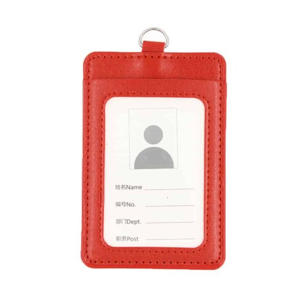 Buy Custom PU ID Card Holder (PU02) | Custom Lanyards Supplier Singapore