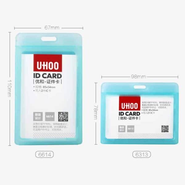 Buy Custom UHOO 6614 ID Card Holder | Custom Lanyards Supplier Singapore