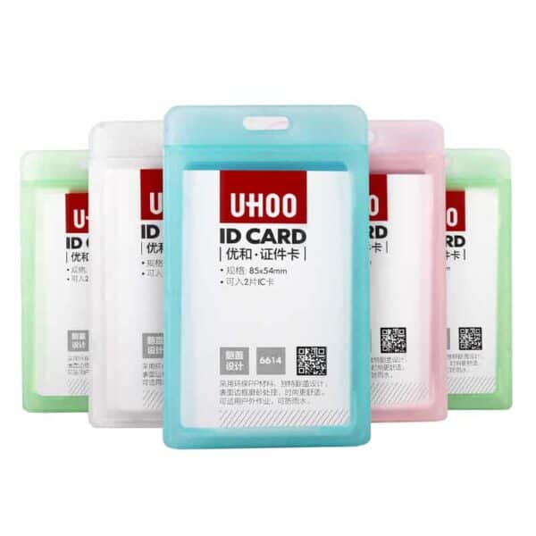 Buy Custom UHOO 6614 ID Card Holder | Custom Lanyards Supplier Singapore