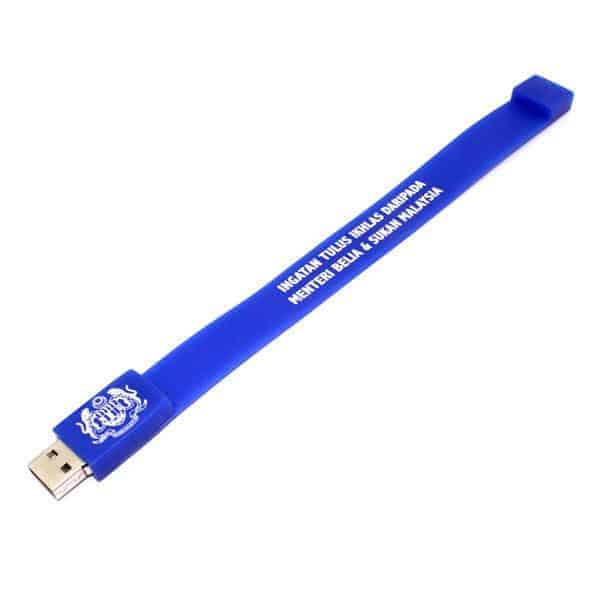 Buy Custom Wristband Series USB Flash Drive (S01A) | Custom Lanyards Supplier Singapore
