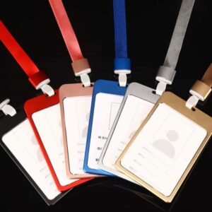 Buy Custom Aluminium Alloy ID Card Holder (DPY-008) | Custom Lanyards Supplier Singapore