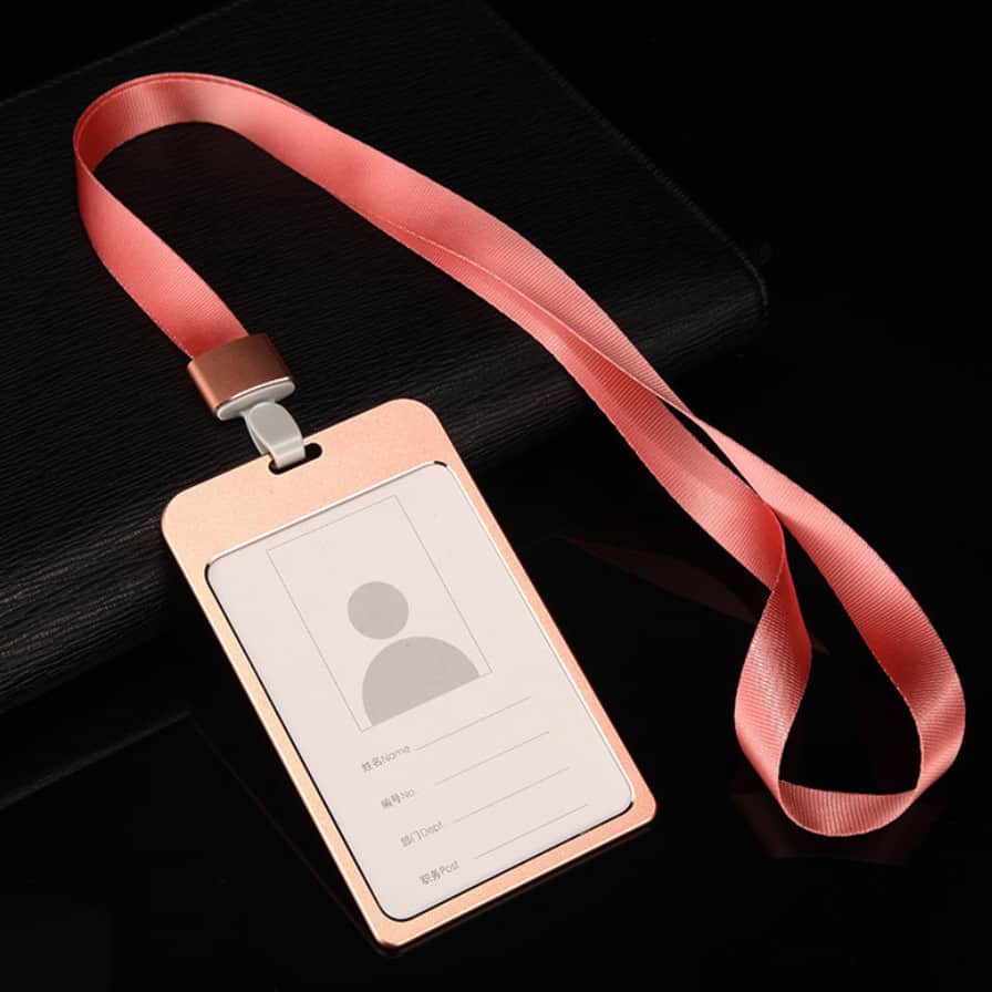Aluminium Alloy ID Card Holder (DPY-008) - CustomLanyards
