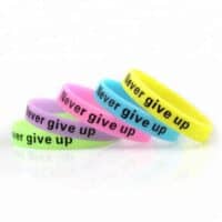 Custom on sale glow bracelets