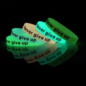 Buy Custom Glow in Dark Silicone Wristband | Custom Lanyards Supplier Singapore