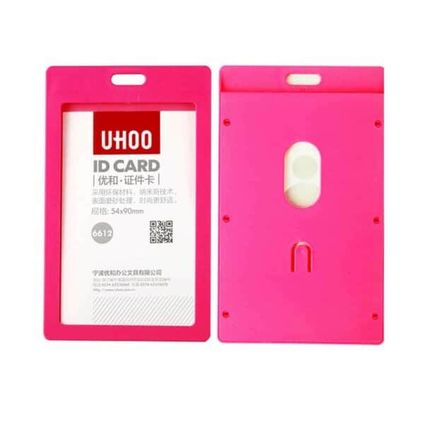 Buy Custom UHOO 6612 ID Card Holder | Custom Lanyards Supplier Singapore