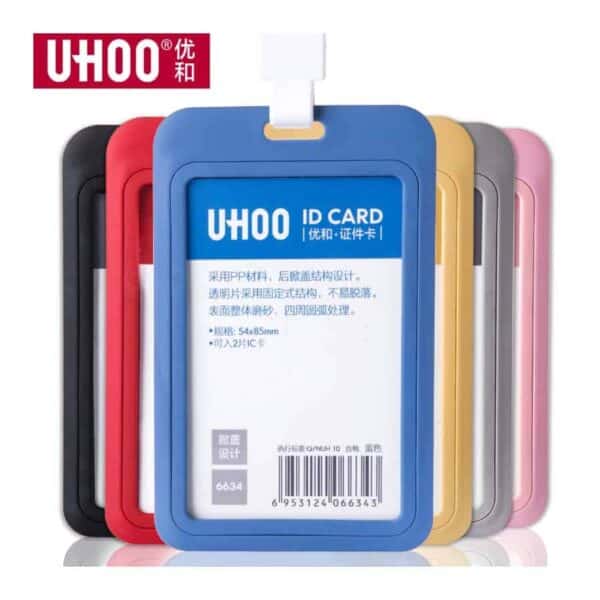 Buy Custom UHOO 6634 ID Card Holder | Custom Lanyards Supplier Singapore