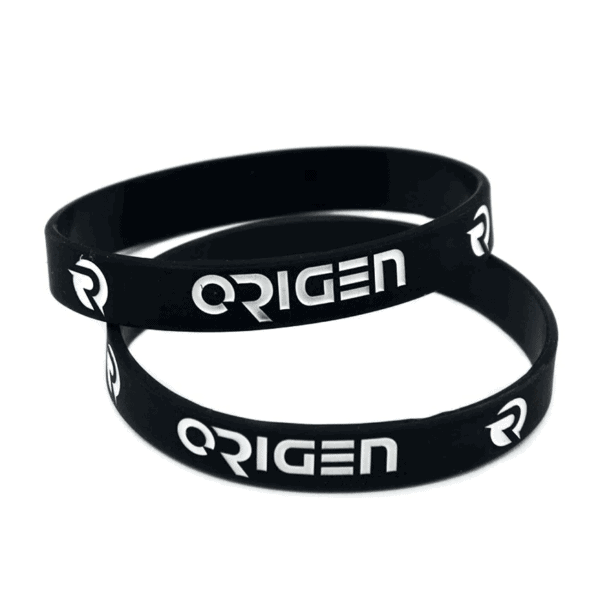 Buy Custom Debossed Filled in Color Silicone Wristband | Custom Lanyards Supplier Singapore