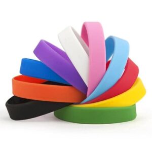 Buy Custom Plain Silicone Wristband | Custom Lanyards Supplier Singapore