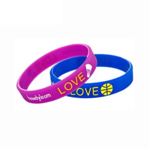 Buy Custom Printed Silicone Wristband | Custom Lanyards Supplier Singapore