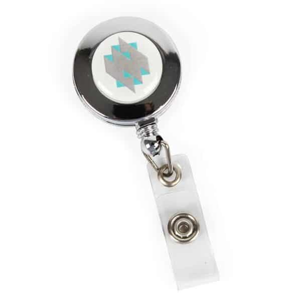 Buy Custom Round Retractable Badge Reel/ Yoyo Pulley | Custom Lanyards Supplier Singapore
