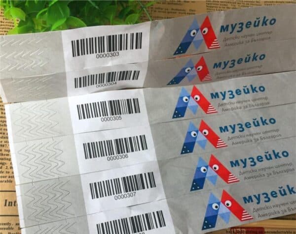 Buy Custom Tyvek Wristband (One-Time-Use) | Custom Lanyards Supplier Singapore