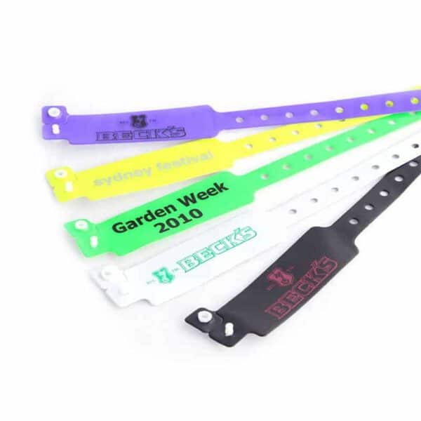 Buy Custom PVC / Vinyl Wristband (One-Time-Use) | Custom Lanyards Supplier Singapore